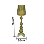 LUXORA Floor Lamp - Elegant Ambient Lighting, Adjustable Light Direction, Fabric Shade, Sturdy Metal Frame - Green