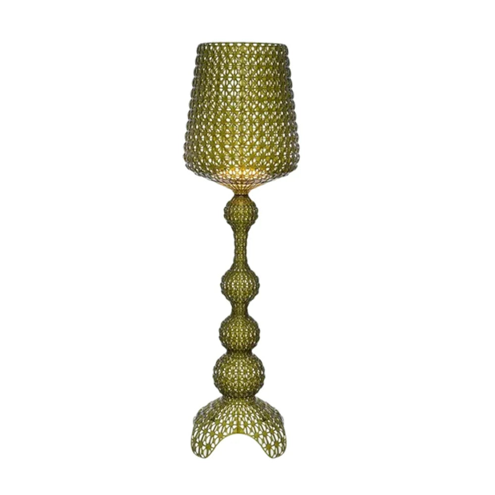 LUXORA Floor Lamp - Elegant Ambient Lighting, Adjustable Light Direction, Fabric Shade, Sturdy Metal Frame - Green