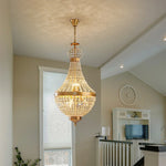 LUXORA Pendant Chain Durable Light & Electroplated Stylish Adjustable Ceiling Electroplated Iron Frame - Plate