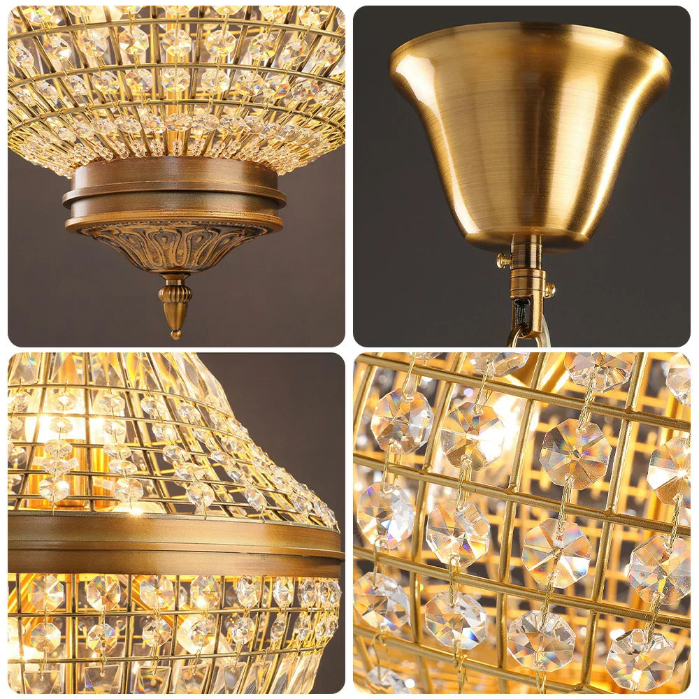 LUXORA Pendant Chain Durable Light & Electroplated Stylish Adjustable Ceiling Electroplated Iron Frame - Plate