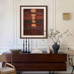 LUXORA 50/80/120cm Hand-Painted Oil Painting - Elegant Abstract Painting with Smooth Lines and Subtle Modern Form