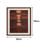 LUXORA 50/80/120cm Hand-Painted Oil Painting - Elegant Abstract Painting with Smooth Lines and Subtle Modern Form
