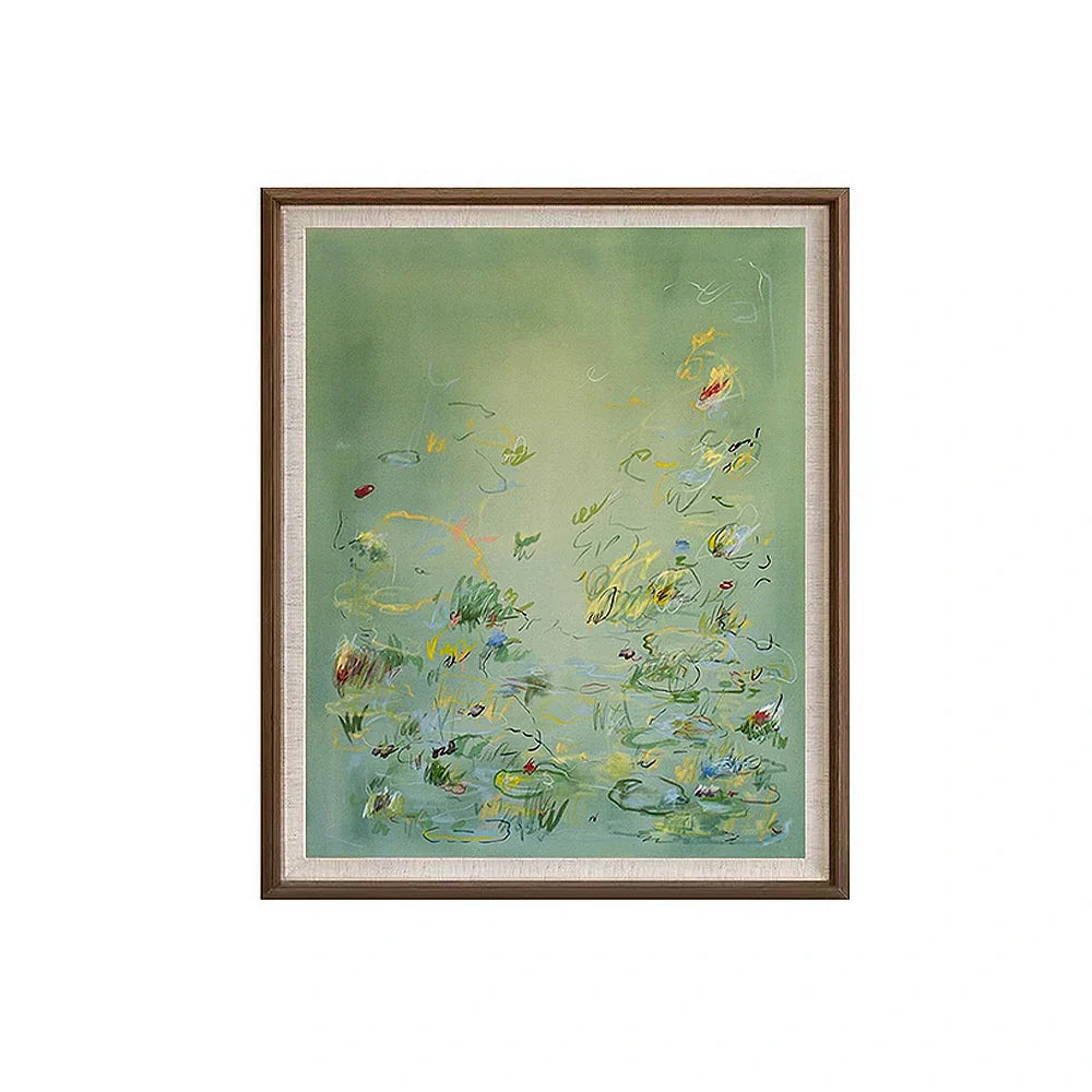 LUXORA 50/80/120cm Hand-Painted Oil Painting - Soft Colour Composition Creating Calm and Harmony in Home Decor