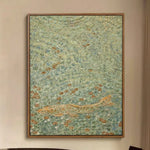LUXORA 50/80/120cm Hand-Painted Oil Painting - Neutral Hand-Painted Artwork That Adds Calm and Elegance to Any Space