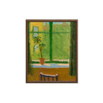 LUXORA 50/80/120cm Hand-Painted Oil Painting - Minimalist Abstract Canvas Capturing Gentle Motion and Warm Palette