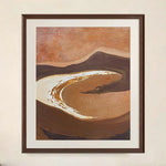 LUXORA 60/100/140cm Hand-Painted Oil Painting - Soft Colour Composition for Creating Calm and Refined Home Environments
