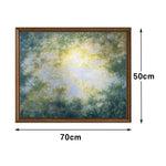 LUXORA Hand Painted Abstract Calm and 50/80/120cm Elegant Composition Painting Smooth Hues with Oil Finish