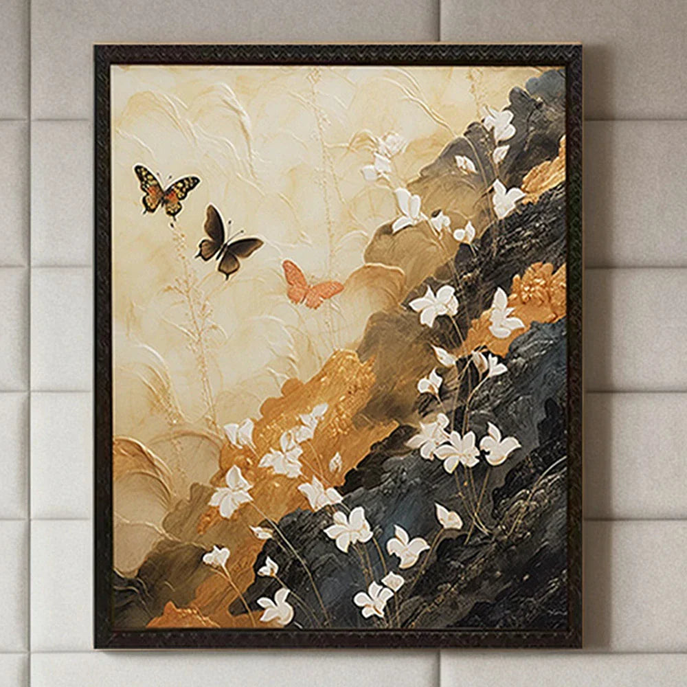 LUXORA Hand Creating Painting Stylish and Oil Neutral Wall 50/80/120cm Painted Painting Subtle Warmth Calm