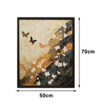 LUXORA Hand Creating Painting Stylish and Oil Neutral Wall 50/80/120cm Painted Painting Subtle Warmth Calm