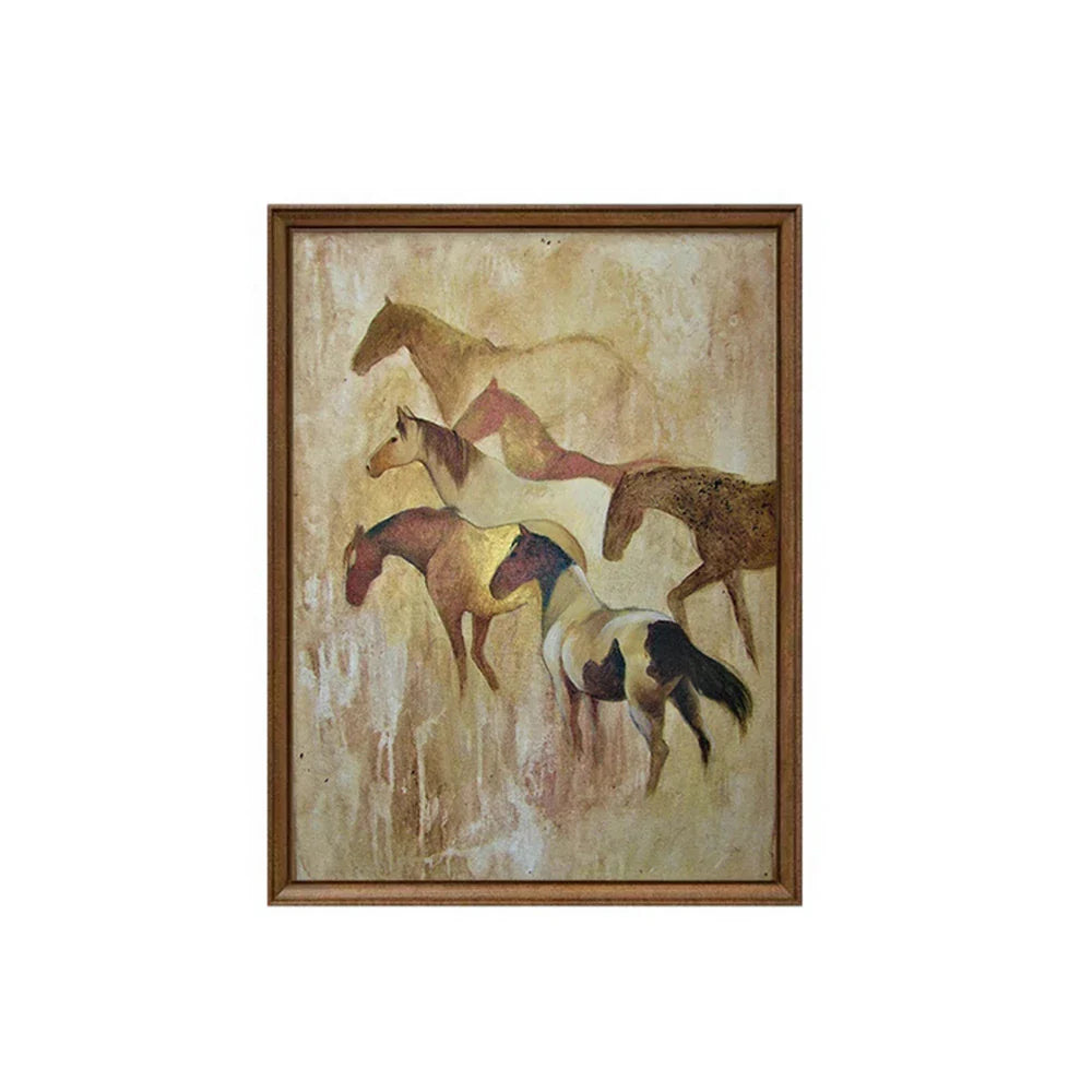 LUXORA Hand with and Painted Painting 50/80/120cm Smooth Contemporary Finish Art Elegant Simple Canvas Oil Design