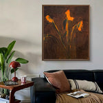 LUXORA Hand Subtle Painted and Offering Oil Contemporary Art Timeless Canvas Painting 50/80/120cm Detail Style