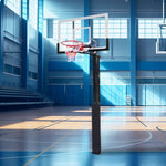 DUNK MASTER M022 Ring Hoop Ground Stand System Basketball Basketball In Ironman