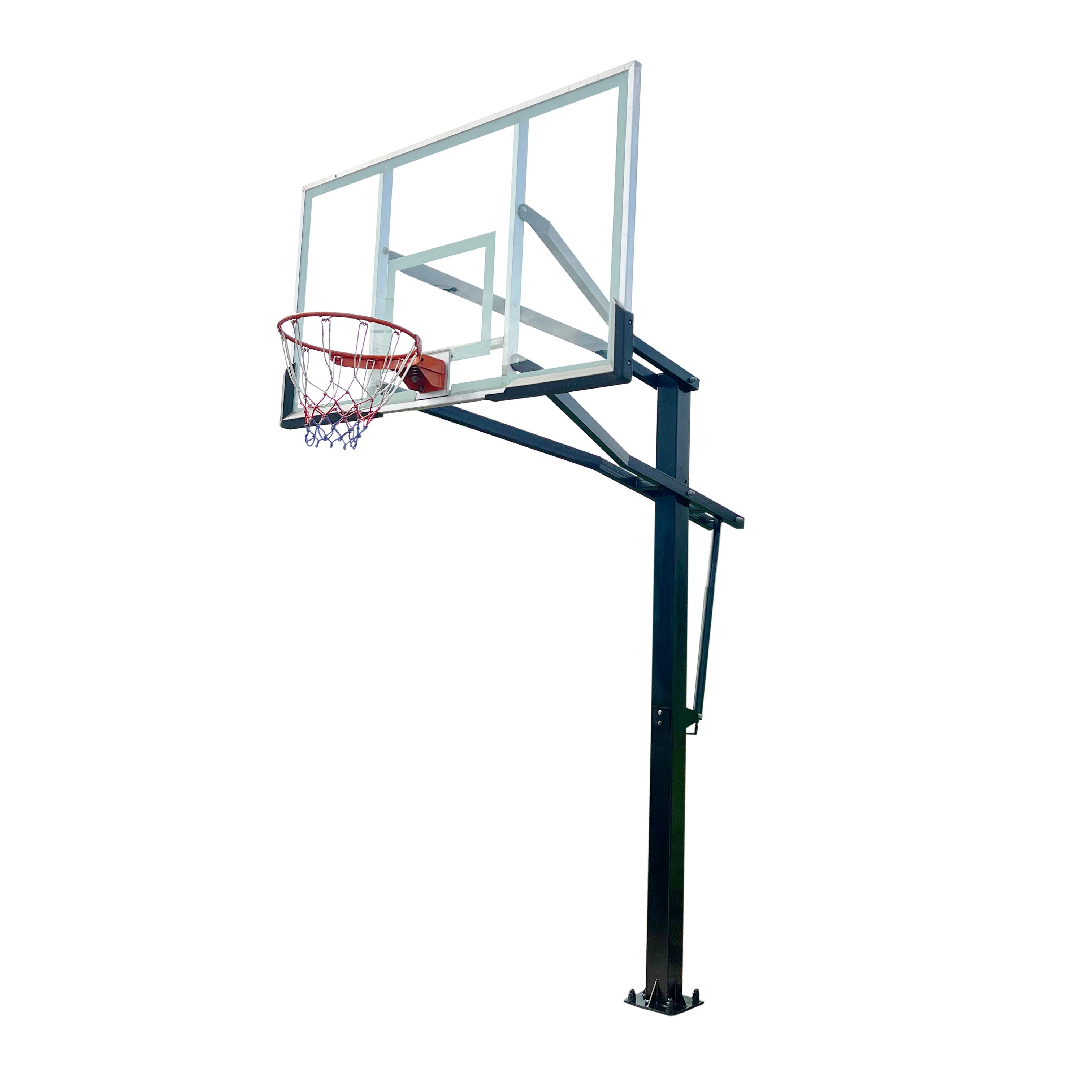 DUNK MASTER Basketball Ring M023 Duty Heavy System Ground Basketball In Hoop Stand Ironman Professional