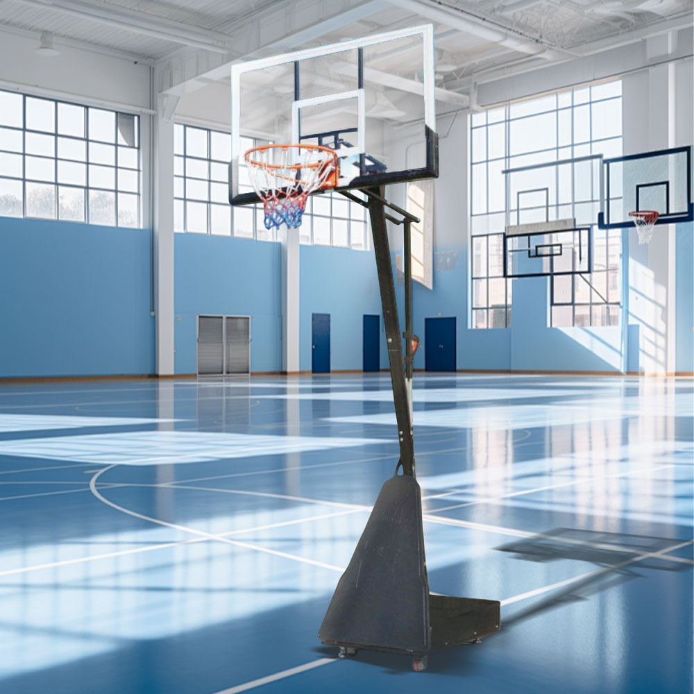 DUNK MASTER Basketball Portable Ring Hoop M024S Stand System Basketball Ironman