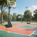 DUNK MASTER Basketball Portable Ring Hoop M024S Stand System Basketball Ironman