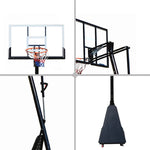 DUNK MASTER Basketball Portable Ring Hoop M024S Stand System Basketball Ironman