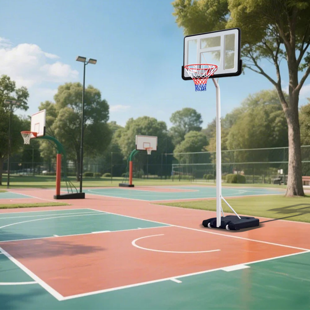 DUNK MASTER Basketball Stand Ring System M035 Portable Hoop Basketball Ironman