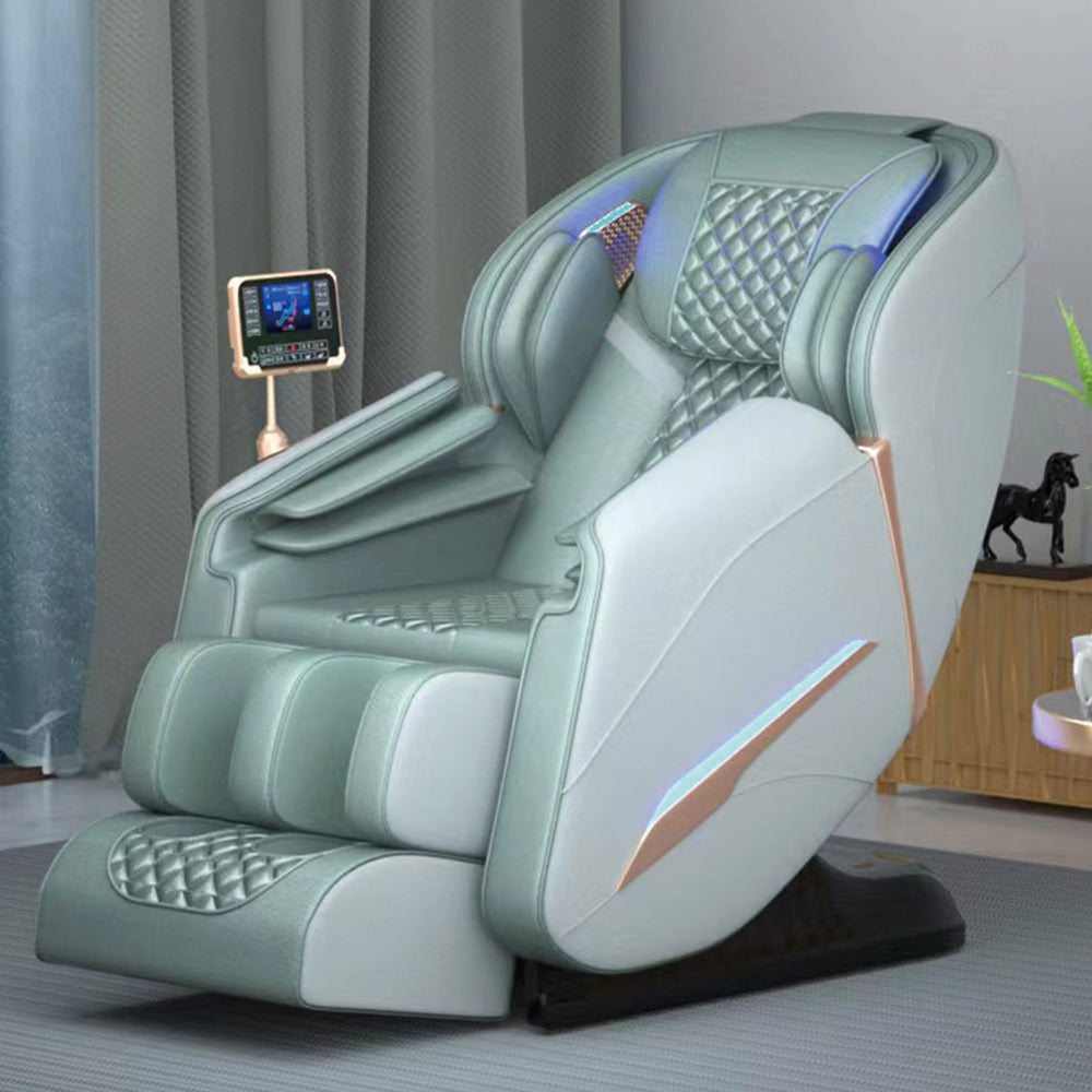 RELAXA L25 Zero Gravity Electric Massage Chair Green / Black Grey / Brown