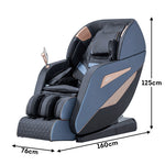 RELAXA L35 SL Track Zero Gravity Electric Massage Chair Blue