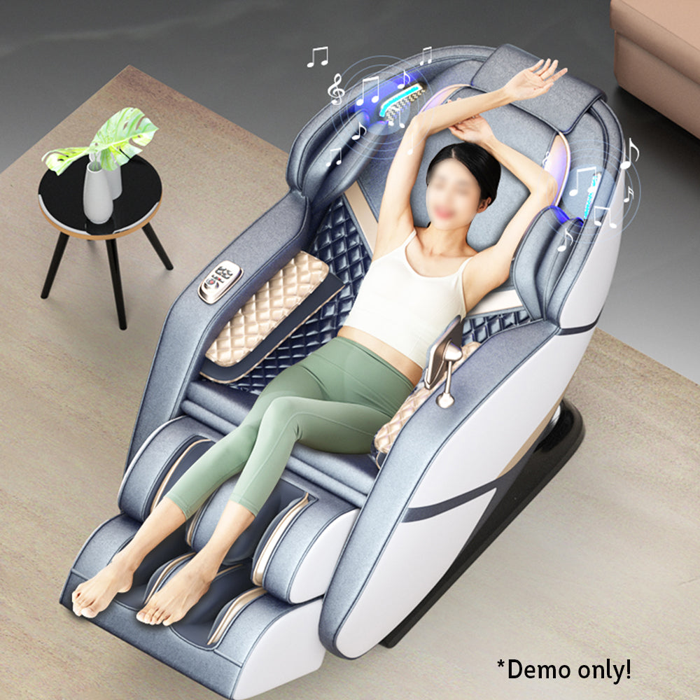 RELAXA V10  Electric Massage Chair SL Track  Zero Gravity Gray