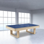 CUETIQ 8FT Pool Simple Table/ Billiards 3-IN-1 Dining Table/ with Pingpong Table Modern Table/ Free Accessories