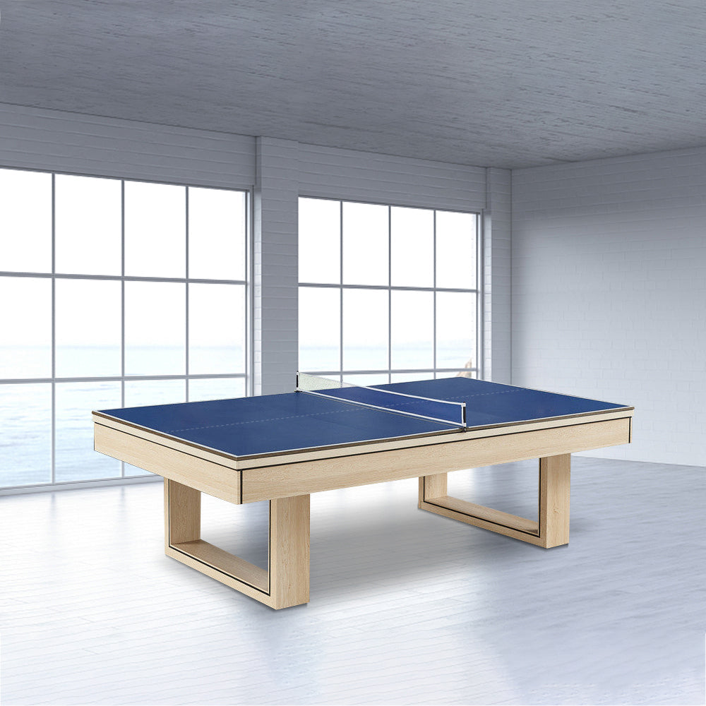 CUETIQ 7FT Table/ Billards Pool Table/ With Modern Table/ Table Dining Free 3-IN-1 Pingpong Simple Accessories