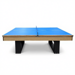 CUETIQ 8FT Pool Simple Table/ Billiards 3-IN-1 Dining Table/ with Pingpong Table Modern Table/ Free Accessories