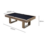 CUETIQ 7FT Table/ Billards Pool Table/ With Modern Table/ Table Dining Free 3-IN-1 Pingpong Simple Accessories