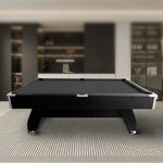 CUETIQ 7FT Table Accessories with Pack - Pool Snooker Billiard Black MDF Frame