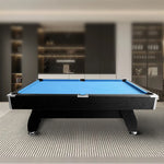 CUETIQ MDF Accessories Snooker 7FT - Pool Blue With Table Billiard Felt
