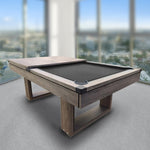 CUETIQ 7FT Table/ Billards Pool Table/ With Modern Table/ Table Dining Free 3-IN-1 Pingpong Simple Accessories