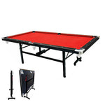 CUETIQ 7FT For Small Free Table Billiard Table Pool Accessory Foldable Room