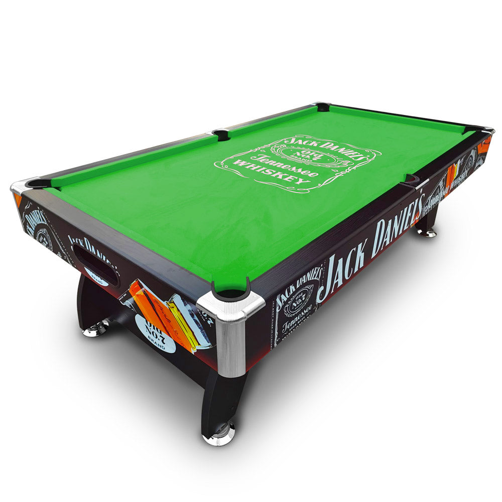 CUETIQ JD Pool LOGO Free Table MDF Snooker 8FT Billiards Accessory