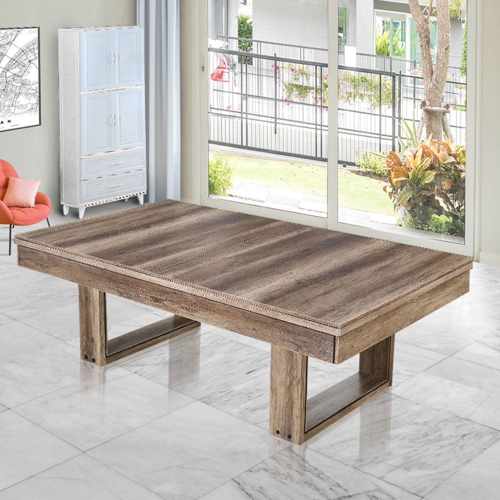 CUETIQ 7FT Table/ Billards Pool Table/ With Modern Table/ Table Dining Free 3-IN-1 Pingpong Simple Accessories