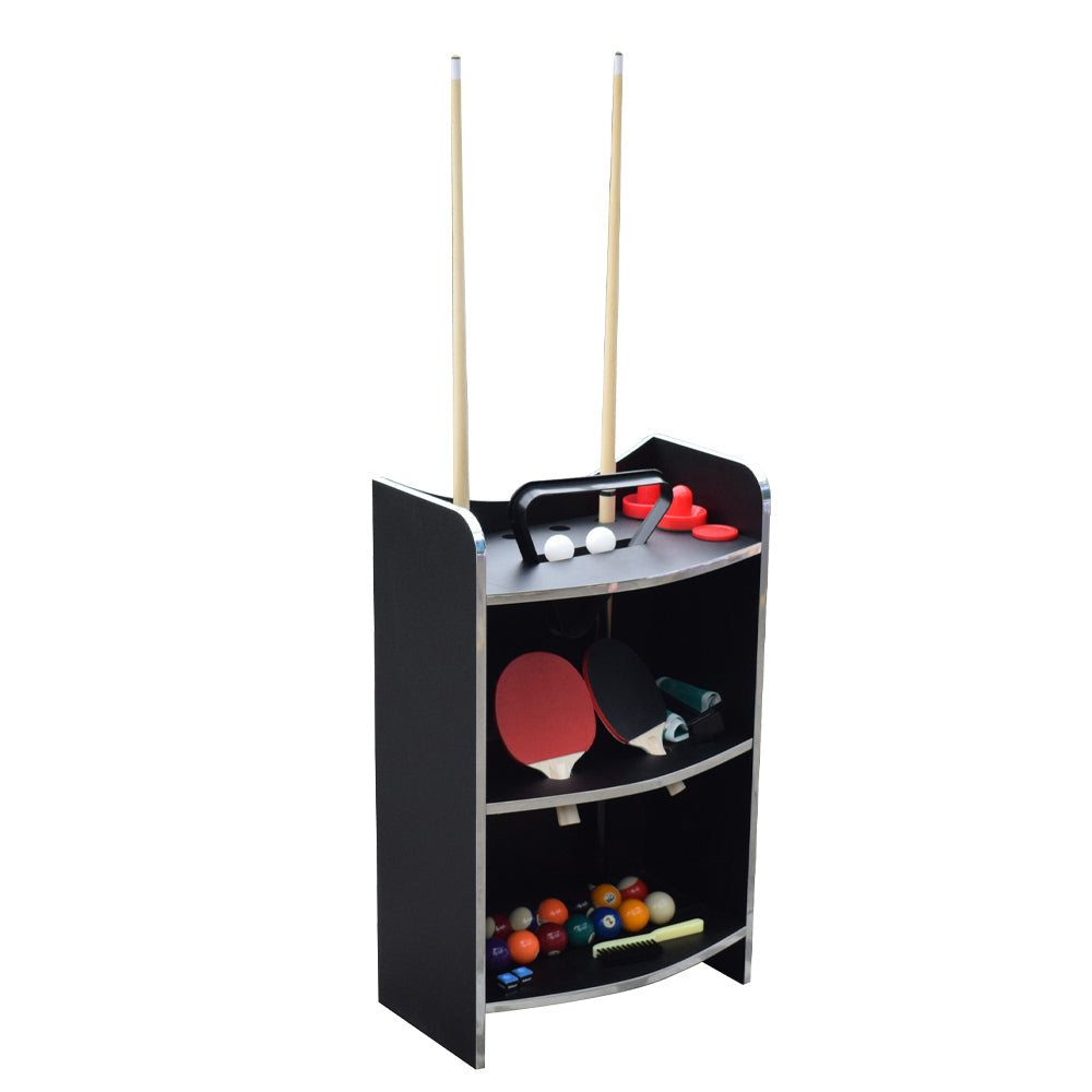 VERSA 6FT Tennis Table/Air 3-IN-1 Pool Hockey Table/Table MDF Black Frame