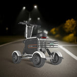 YIDI D10L White&Black 1000W Electric 48V Scooter Drive Steel 11-inch Dual Lithium Battery Drum 10Ah/15Ah Carbon Foldable High Brake