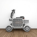 YIDI D10L 10Ah/15Ah Drum Foldable Carbon 500W Scooter Battery High Lithium 11-inch 48V White&Black Steel Electric Brake