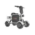 YIDI D10L 10Ah/15Ah Drum Foldable Carbon 500W Scooter Battery High Lithium 11-inch 48V White&Black Steel Electric Brake