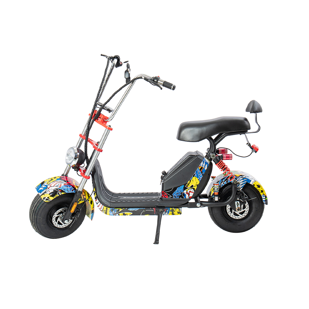 GLIDER HALLEY Electric at (Details S7 Lithium 12-20AH More 1000W Battery Unlock Power Motorbike/Motorcycle/Scooter Cruise MY - 48V 25km/h Inside)*