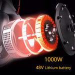 GLIDER HALLEY 12-20AH - Lithium Electric X17 Battery More 25km/h (Details Power at 1000W Cruise Unlock Motorbike/Motorcycle/Scooter MY 48V Inside)*