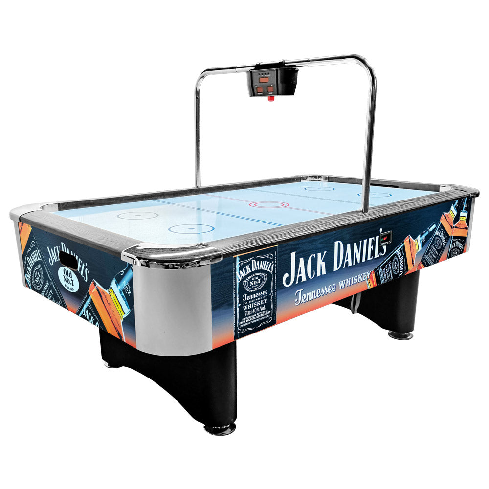 AIRMAX JDA019 Bridge 7FT Air with Hockey Table JD Electronic logo Scoreboard