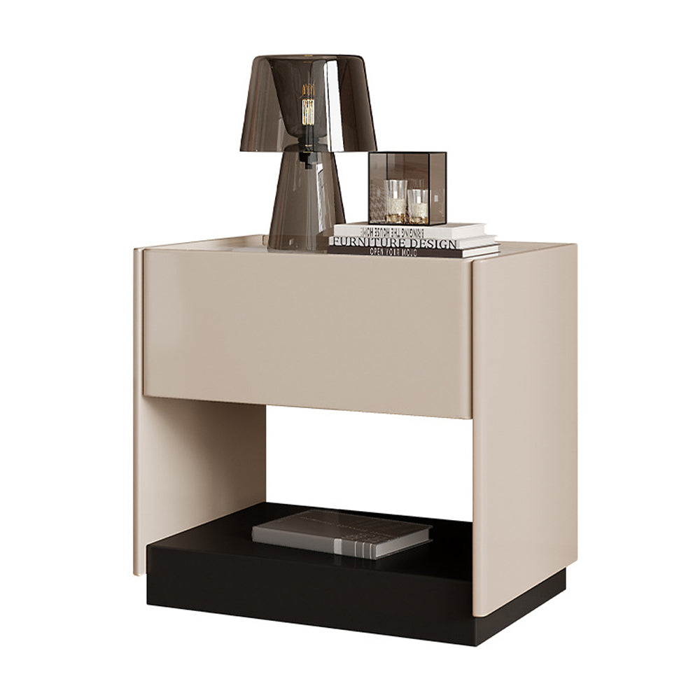 LIVARA NT1042 Luxury Bedside Modern Minimalist MDF Table