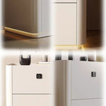 LIVARA NT1043 Light Wood Fingerprint Bedside Lock-Solid Sensor Table