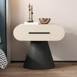 LIVARA NT1049 Soft Wood Solid Drawer Bedside Minimalist Modern Table