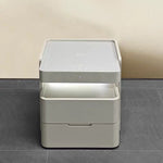 LIVARA NT1063 Integrated Speaker Built-In Charging Bedside Wireless Table-Light Lighting Gray