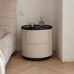 LIVARA NT1064 Streamlined Design Bedside Table-Black White