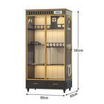 PAWORA European Multi-Level Modern Eco-Friendly Finish, Board, Painted Drawers Storage with Indoor Style Design - Grey Cat - House Grey