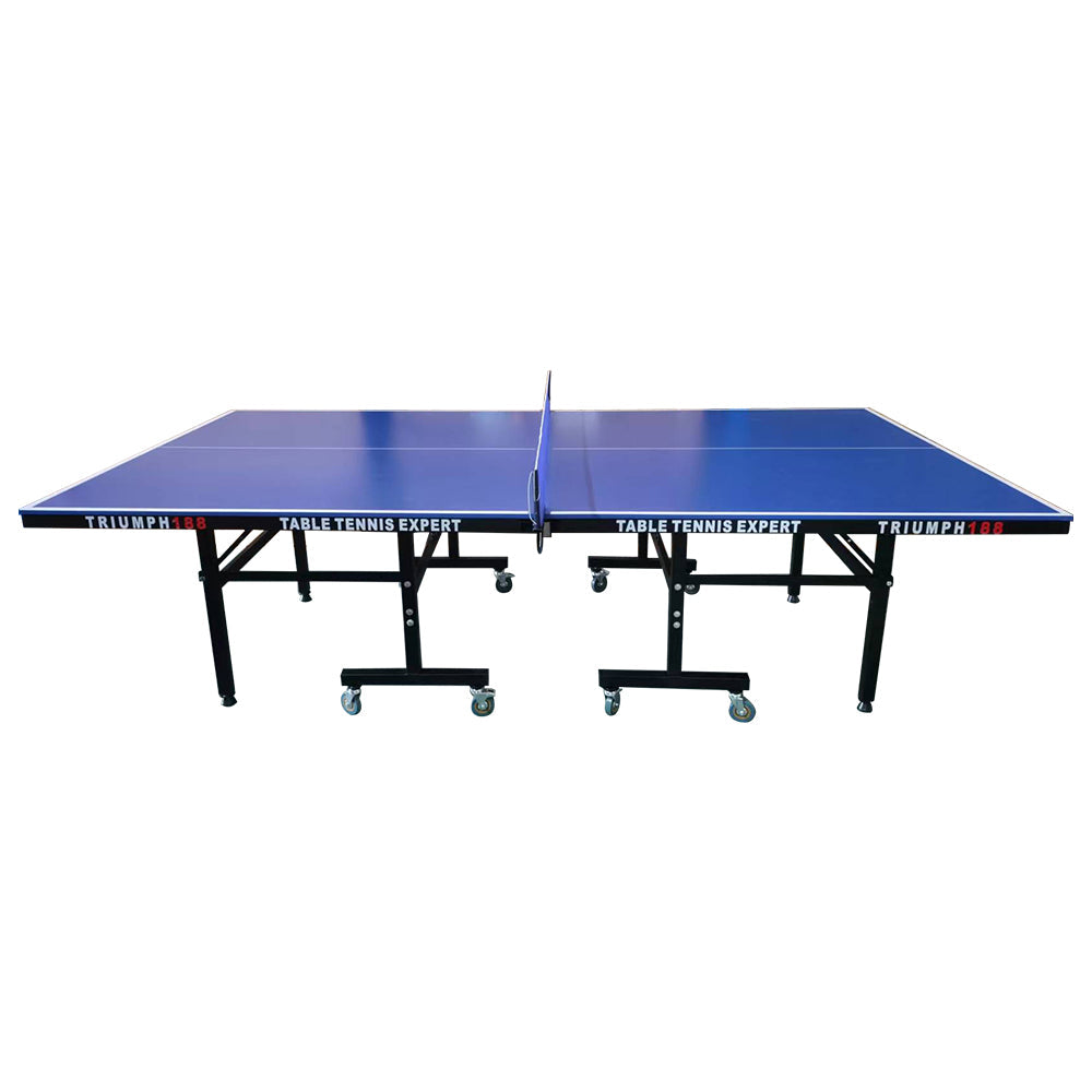 SUNNET Triumph Table Pingpong Tennis Play 15mm 188 Table-Bats Outdoor Balls Waterproof Blue Solo Foldable Net