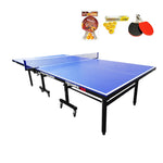 SUNNET Triumph Table Pingpong Tennis Play 15mm 188 Table-Bats Outdoor Balls Waterproof Blue Solo Foldable Net