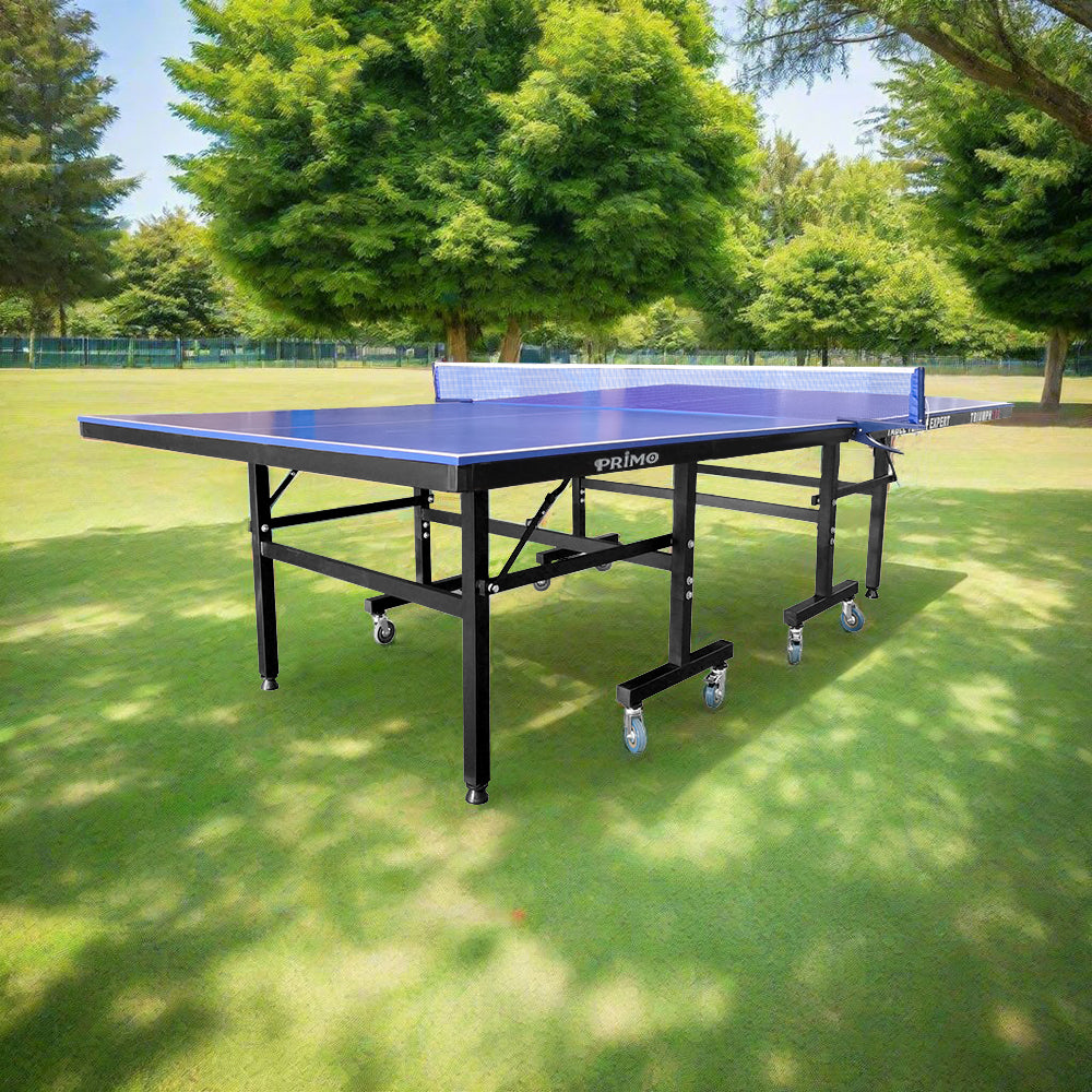 SUNNET Triumph Table Pingpong Tennis Play 15mm 188 Table-Bats Outdoor Balls Waterproof Blue Solo Foldable Net